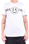 Moschino Man T-shirt White Size 44 Organic Cotton
