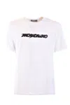 Moschino Crew Neck Short Sleeves Straight Hem In White
