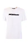 Moschino Crew Neck Short Sleeves Straight Hem In White