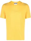 Moschino Logo-print T-shirt In Yellow