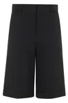 Moschino Tailored Bermuda Shorts In Black