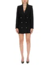Moschino Couture Jacket Dress In Black