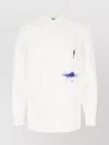 Moschino Tailored Cotton Shirt Collar Button-down