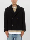 Moschino Blazer Featuring Notched Lapels And Button Detailing In Black