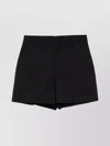 Moschino Tailored Shorts With Belt Loops And Button Detail
