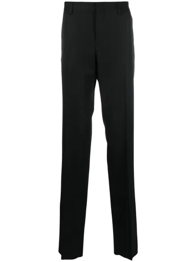 Moschino Tailored Skinny Trousers In Black