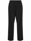 Moschino Wool Canvas Pants In Black  