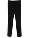 Moschino Tailored Trousers In Black