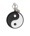 Moschino Tao Keychain In Black