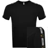 MOSCHINO MOSCHINO TAPE LOGO T SHIRT BLACK