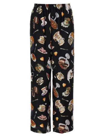 MOSCHINO MOSCHINO 'TEA TIME' PRINT PANTS