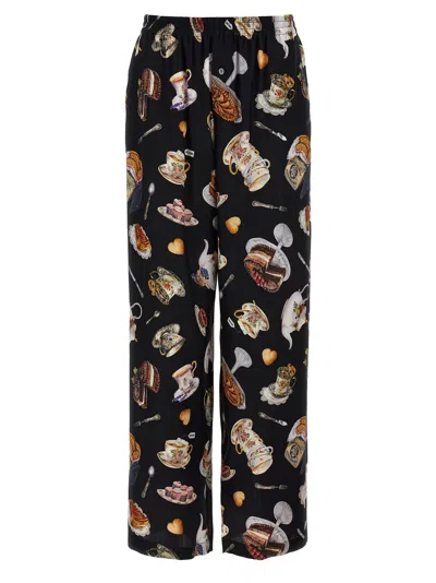 MOSCHINO TEA TIME PRINT PANTS