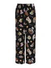 Moschino Pants Featuring Elastic Waistband Print