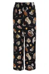 Moschino Pants Featuring Elastic Waistband Print In Multi