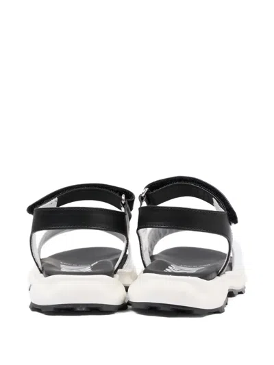 Moschino Kids' Teddy-appliqué Sandals In Black