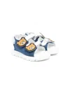 Moschino Teddy Bear-appliqué Sandals In 蓝色