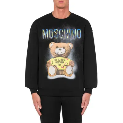 Moschino Teddy-bear Sweatshirt In Black