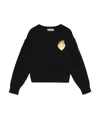 Moschino Teddy Bear-appliqué Sweater In Black