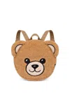 Moschino Teddy Bear Backpack In Brown