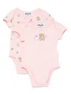 Moschino Teddy Bear Bodies (pack Of Two) In 粉色