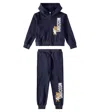 MOSCHINO TEDDY BEAR COTTON JERSEY TRACKSUIT