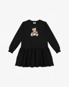 Moschino Cotton Dress In Black