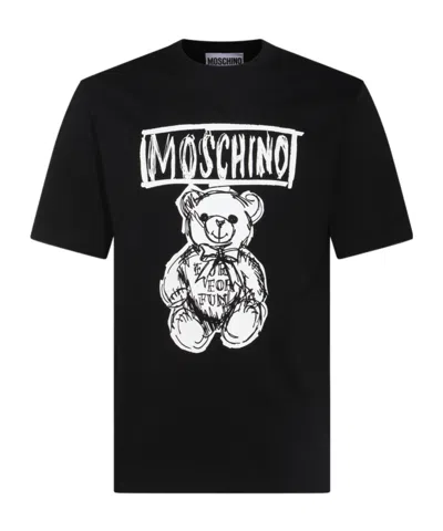 MOSCHINO TEDDY BEAR COTTON T-SHIRT