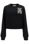 Moschino Teddy Bear Crewneck In Black