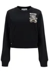 Moschino Teddy Bear Crewneck In Black