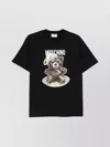 Moschino Teddy Bear Crewneck T-shirt In Black