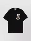 Moschino Teddy Bear Crewneck T-shirt In Black