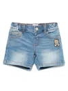 Moschino Denim Shorts In Blue