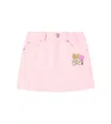 Moschino Teddy Bear Skirt In Pink