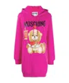 Moschino Teddy Bear Dress In Pink