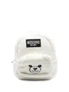 Moschino Teddy Bear-embroidered Backpack In White