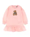 Moschino Teddy Bear-graphic Dress In Multi