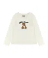 Moschino Teddy-bear Heart T-shirt In Neutral