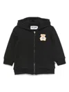 Moschino Teddy Bear Hoodie In Black