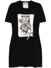 Moschino Teddy Bear Dress In Black