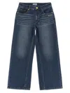 Moschino Teddy Bear Patch Jeans In Blue