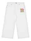 Moschino Teddy-bear Jeans In White