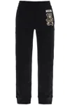 Moschino Teddy Bear Jog In Black
