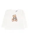 Moschino Teddy Bear Long-sleeve T-shirt In White