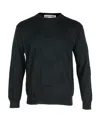 Moschino Teddy Bear Motif Jumper In Black