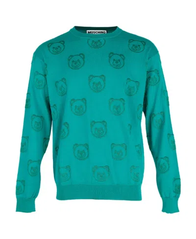 MOSCHINO TEDDY BEAR MOTIF JUMPER