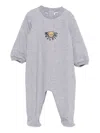 Moschino Teddy Bear-motif Pajamas In Gray