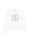 Moschino Teddy Bear-motif Sweatshirt In 白色