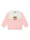 Moschino Teddy Bear-motif Sweatshirt In Pink