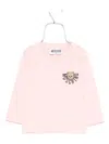 Moschino Teddy Bear-motif Sweatshirt In Pink