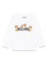 Moschino Teddy Bear-motif Sweatshirt In White